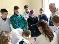 Навчальна практика у студентів 4 курсу ФВМ та 3 курсу ФВМ СП на базі ННВЦ Комарнівське